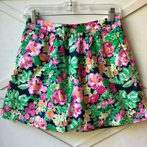 Lilly Pulitzer Elastic Waist Skirt with Pockets S